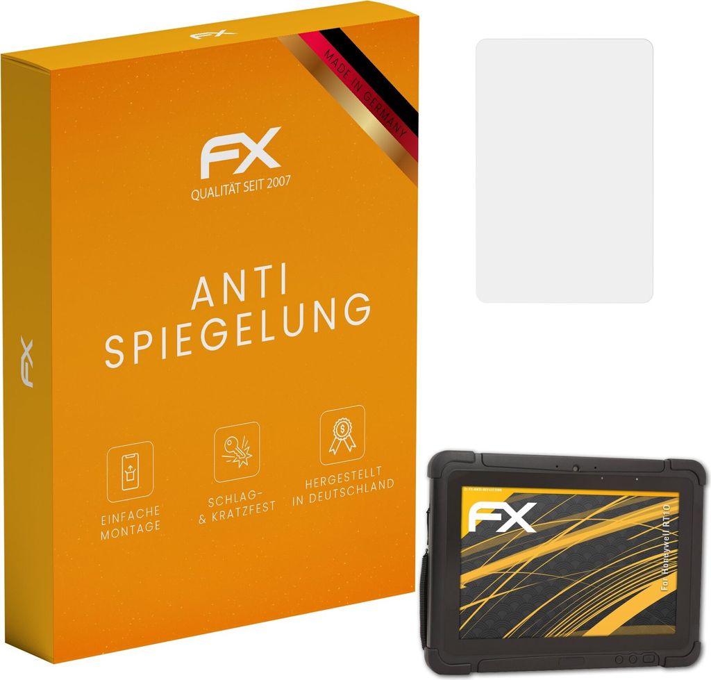 atFoliX FX-Antireflex 2x Schutzfolie kompatibel mit Honeywell RT10 Displayfolie