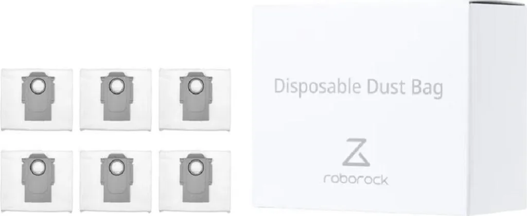 Sacs de rechange pour station Roborock S7 MaxV Ultra et Q7 Max, 6 pièces