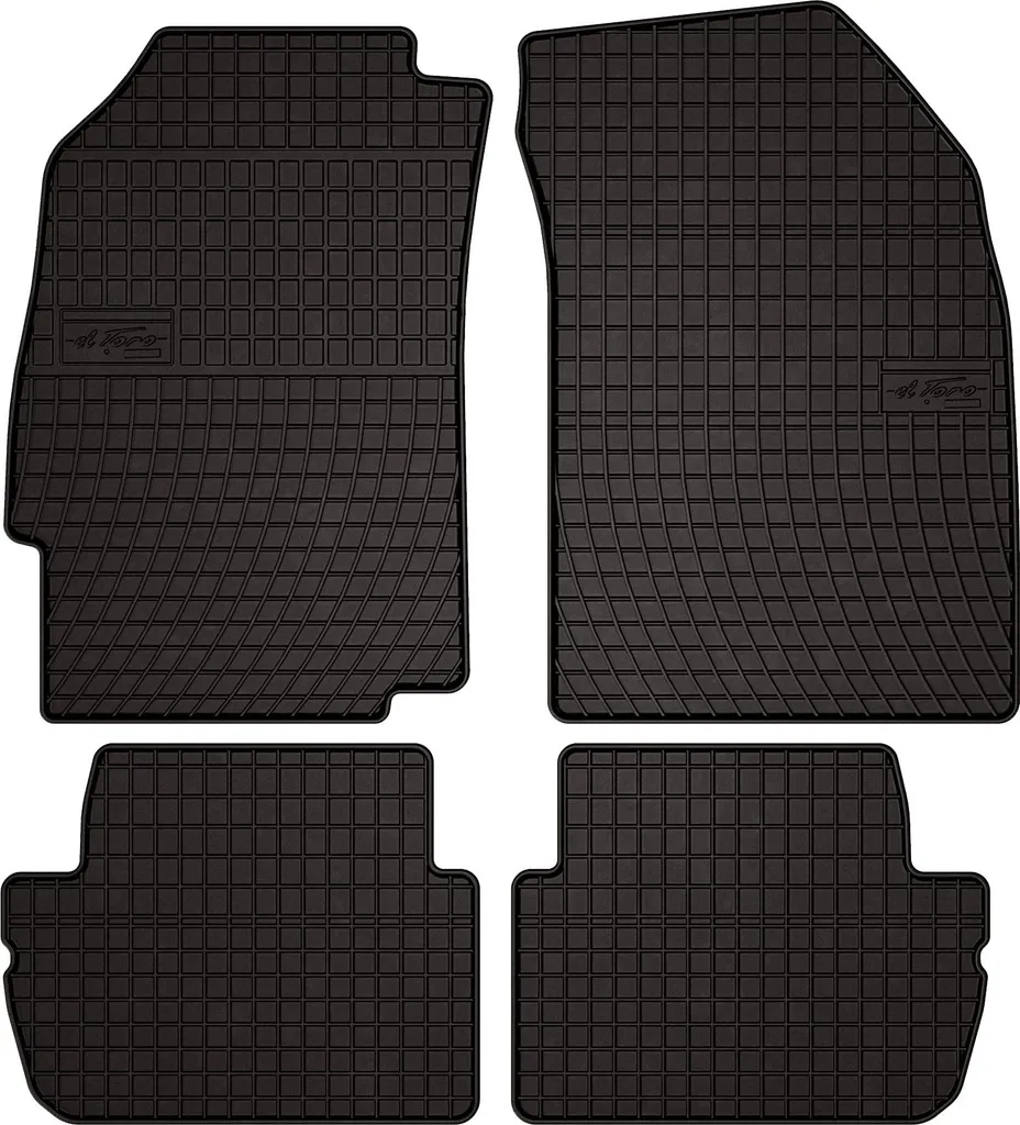 Set Tappeti Auto Gomma per Chevrolet Spark M300 2009-2015 Su Misura
