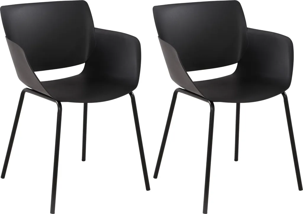 set di 2 sedie da giardino Alpena