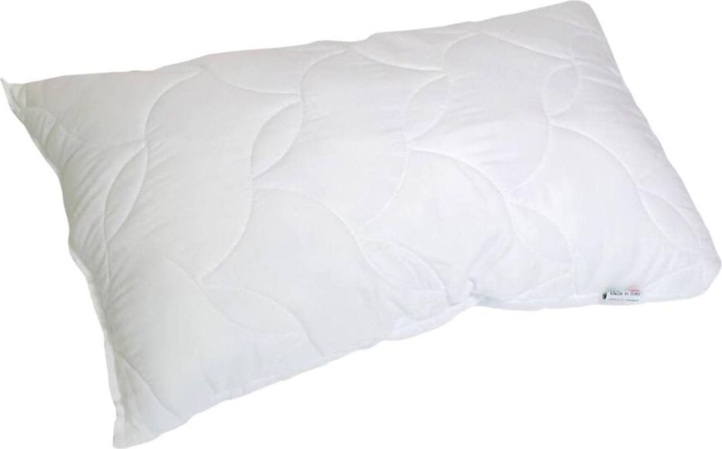 Talamo Italia Kissen für Bett, 100 % Italy, Kissen aus perforiertem Memory-Heft, hypoallergen und atmungsaktiv, 73 x 44 x 14 cm