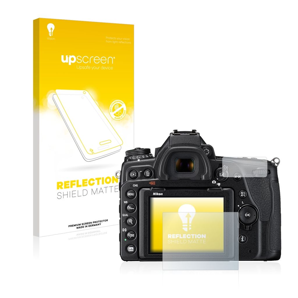 upscreen Schutzfolie für Nikon D780 Displayschutz Displayschutzfolie Folie Matt Entspiegelungsfolie