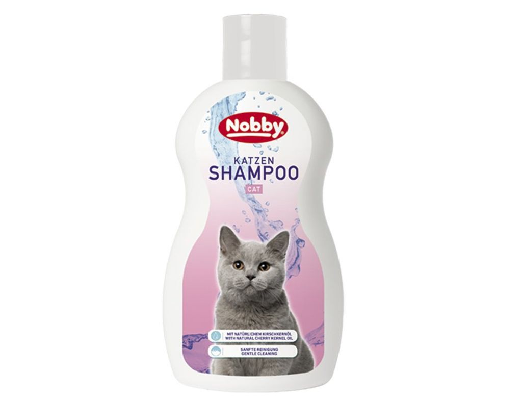 Nobby Katzenshampoo mit Kirschkernöl, rückfettend & Produktbild 