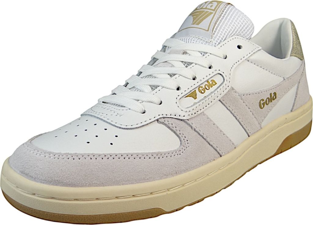 Gola Hawk White/White/Gold Größe EU 38