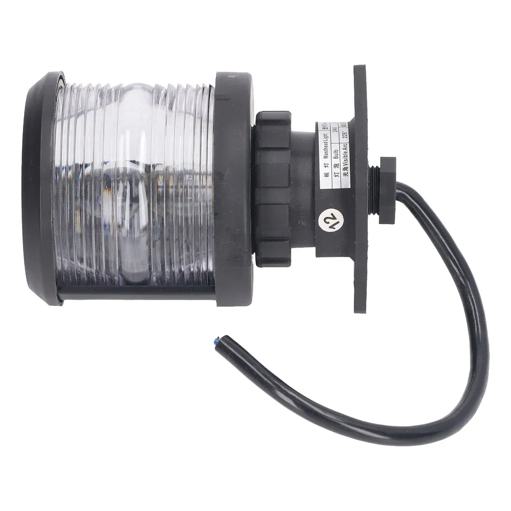 Feu de navigation à LED marine blanc 360° pour éclairage de pont bateau
