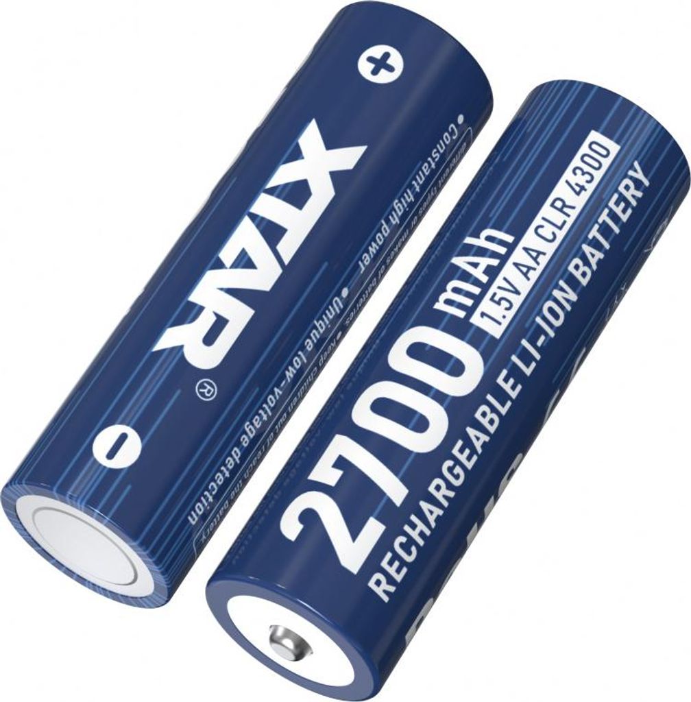 XTAR batterie rechargeable AA 2700 mAh 1,5V CLR 4300 Image du produit 