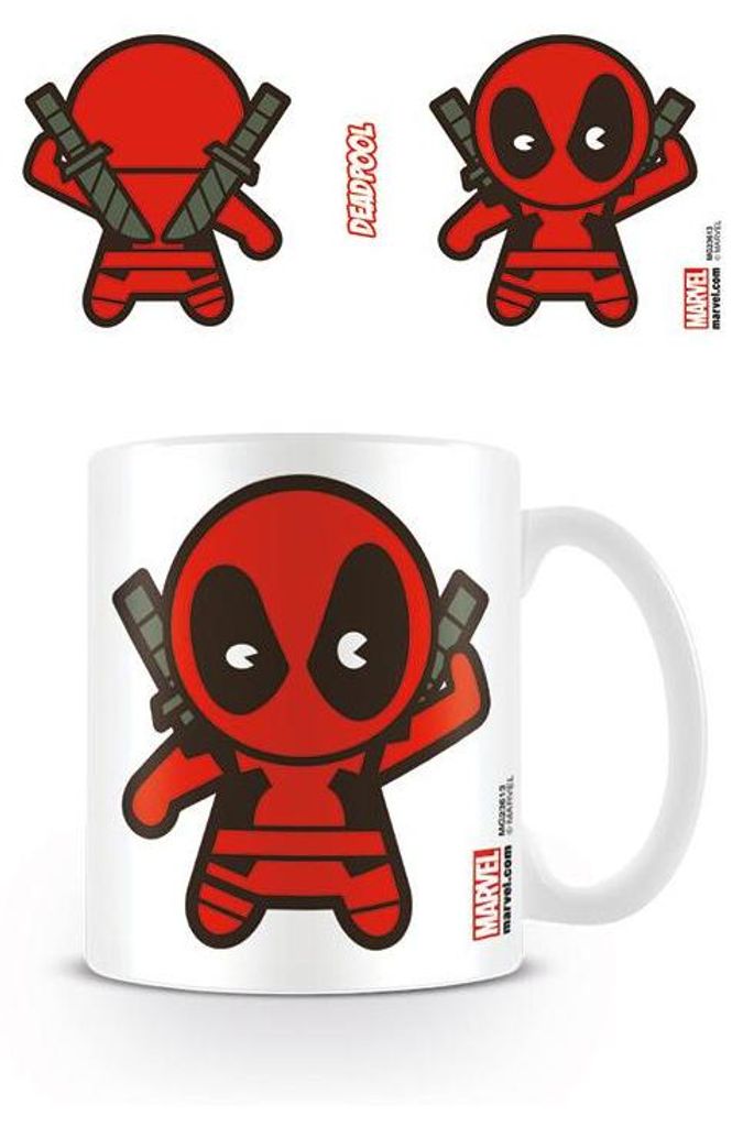No Name Deadpool Chibi Tasse en céramique 315 ml - Image du produit 