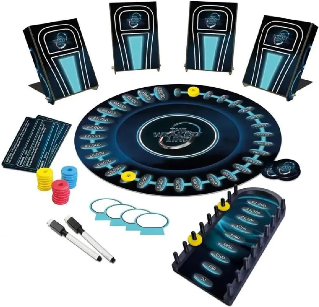 Jeu de quiz The Weakest Link Tomy Essentials pour vos soirées en famille