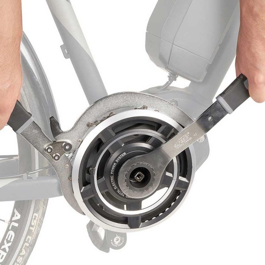 SUPER B Kettenpeitschenzange Plus für E-Bike Ritzel 18T-34T & 35T-53T