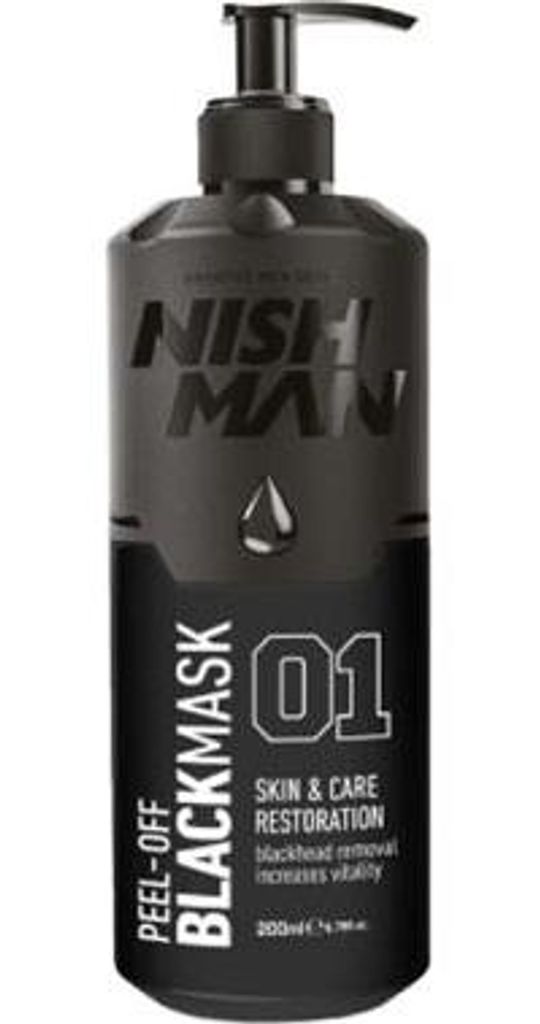 Nishman Maschera Peel-off Nera 200ml Immagine del prodotto 
