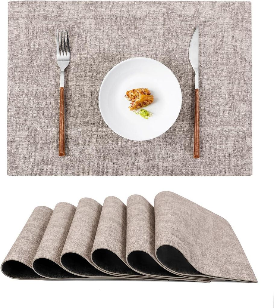 Platzset Abwaschbares Tischset, beidseitig rutschfest, Produktbild 