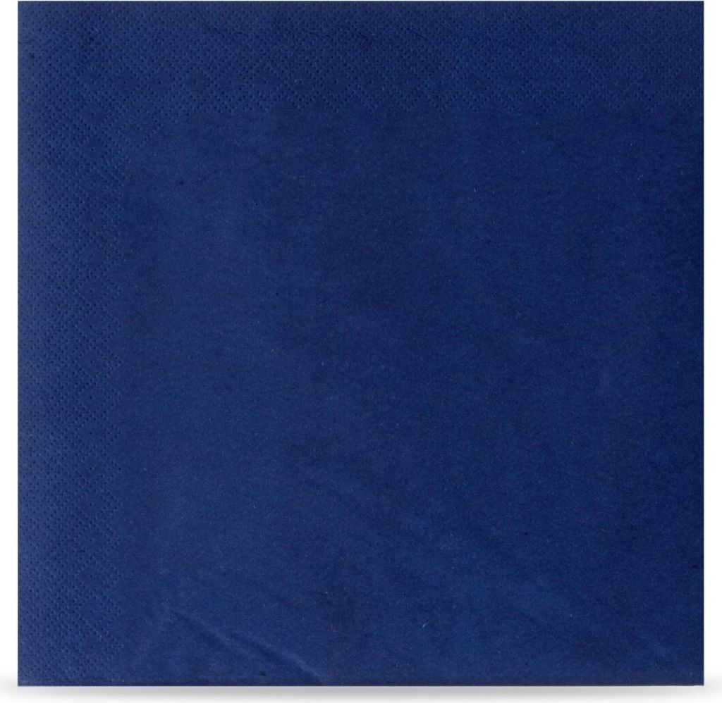 Tafel-Servietten | 250 Stück | dunkelblau | 3-lagig, 40 x 40 cm | für jeden Anlass