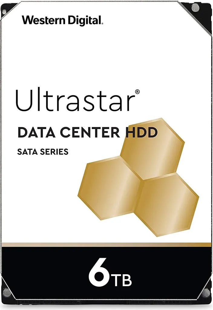 Disque dur 6To WD Ultrastar DC HC310 pour vidéosurveillance et RAID
