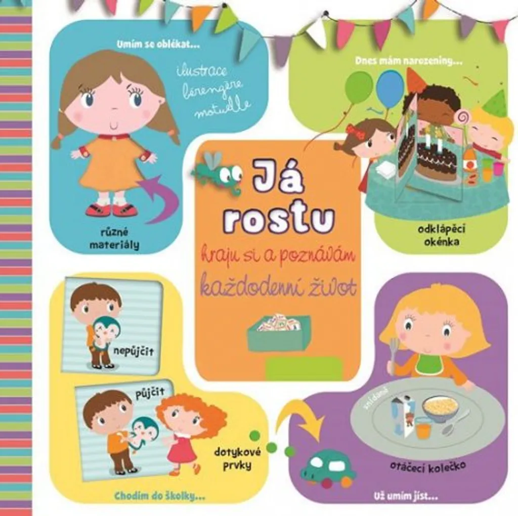 Livre éducatif premier âge sur la vie quotidienne et l'éveil de l'enfant