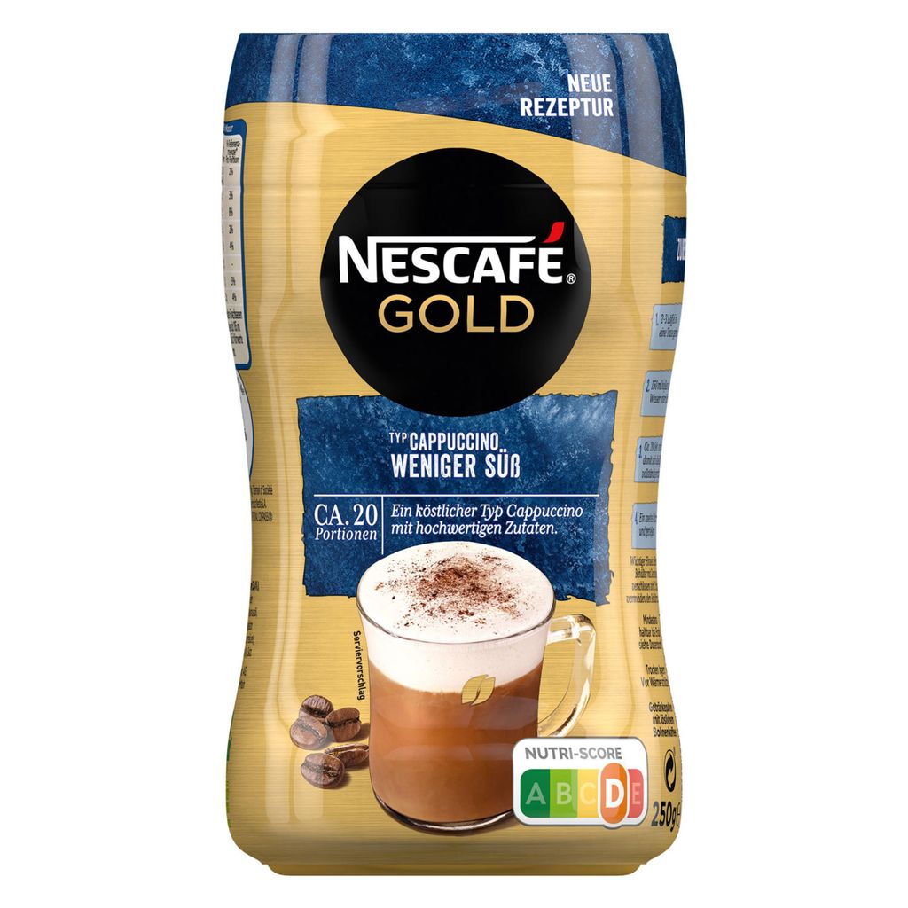 Nescafé Gold  Typ Cappuccino weniger süß | 250g Dose Produktbild 11