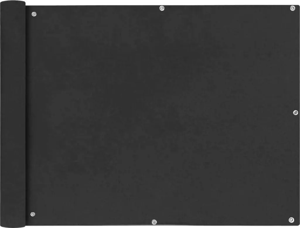 Protezione Balcone 90x600 Antracite | Tessuto Oxford per Casa e Privacy