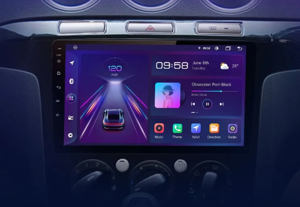 GPS Android Ford S-Max 2007-2008 : Autoradio Fluide 2Go+32Go avec Caméra - 6