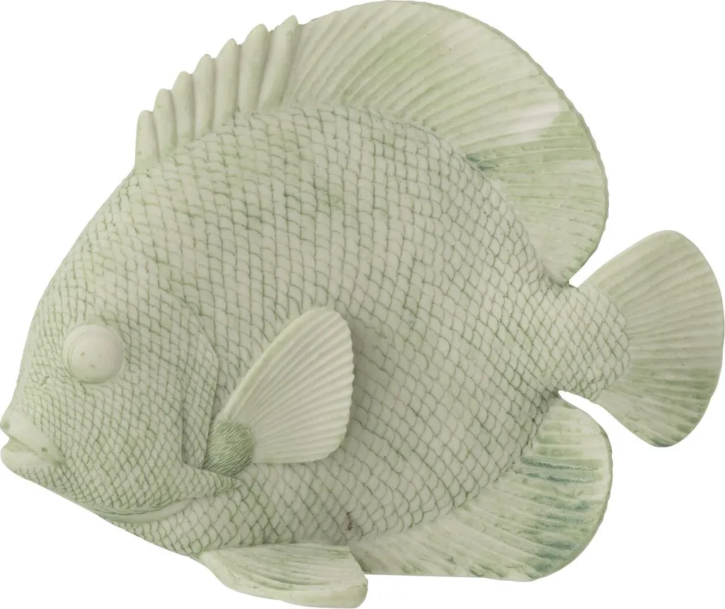 Déco étagère : petit poisson vert menthe J-Line pour petit espace
