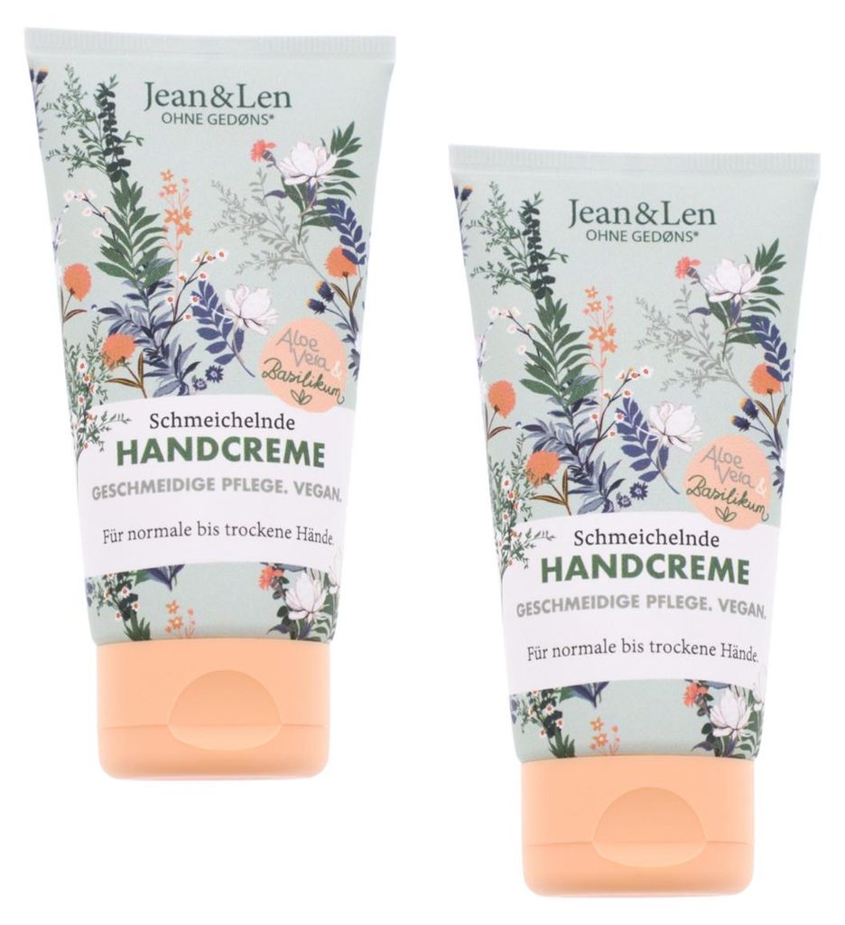 2x Jean & Len Schmeichelnde Handcreme je 75ml Handpflege Produktbild 