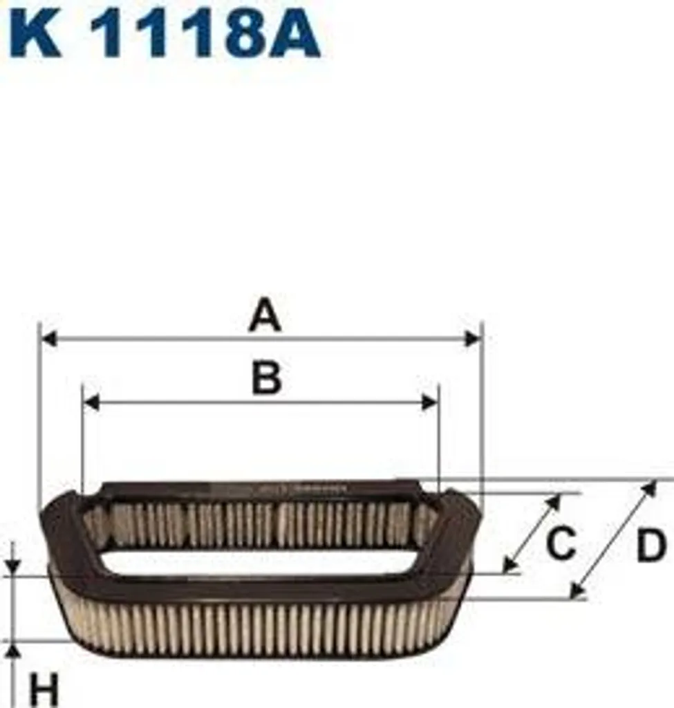 FILTRON K 1118A Filtre à air d'habitacle OE 4E0819439A pour Audi A8