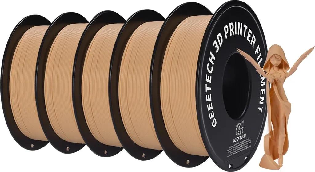 filamento per stampante 3D, superficie opaca, facile da stampare, colore della pelle opaco