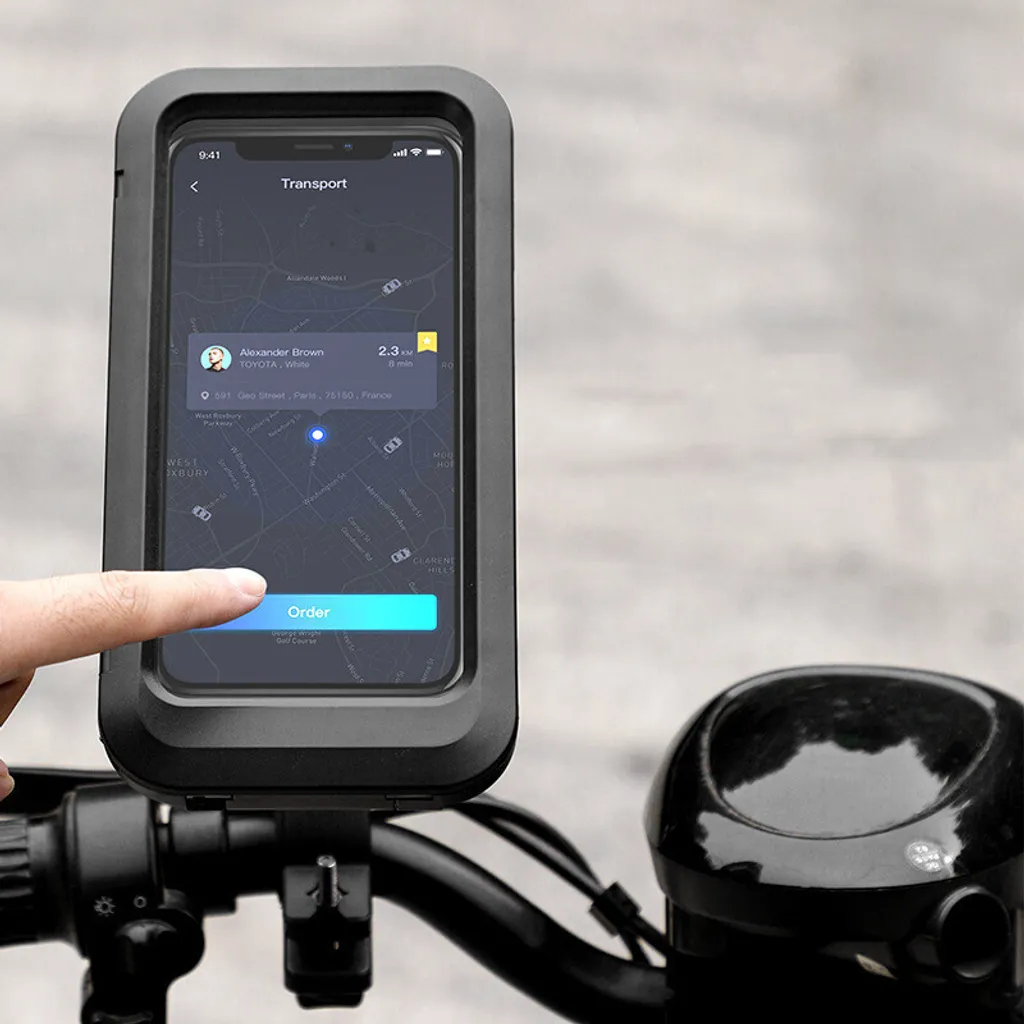 Porta Telefono Moto e Scooter INF | Impermeabile e Ruotabile 360° - 3