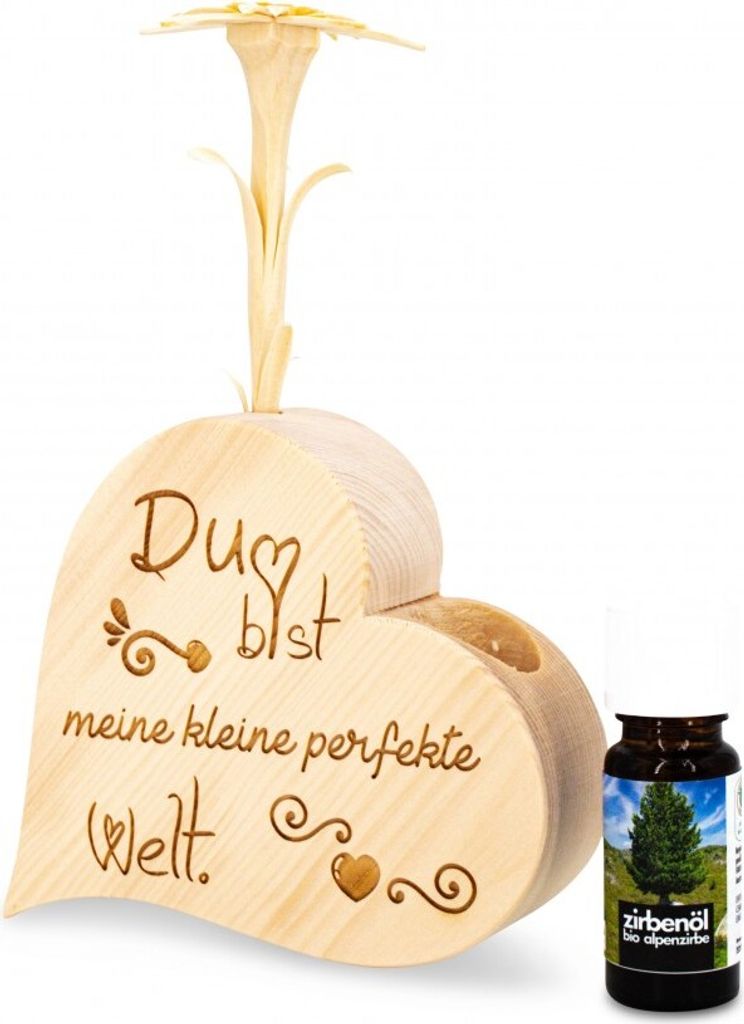Duftset Herz Du bist meine kleine perfekte Welt