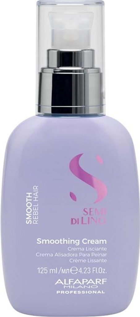 Alfaparf Milano Semi Di Lino Smooth Smoothing Cream glättende Creme für raues und widerspenstiges Haar 125 ml