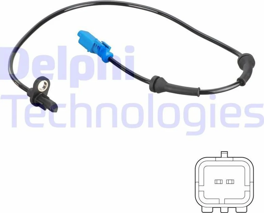 Réparer voyant ABS avec le capteur de roue Delphi SS20769 pour C4 C3