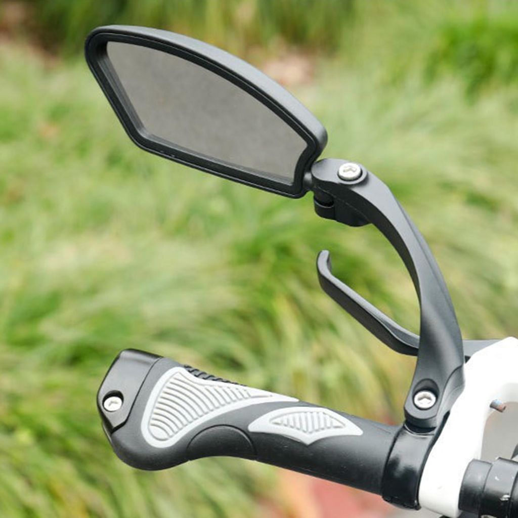 Fahrradspiegel, verstellbarer Lenker, Rückspiegel, konvex, Motorrad, 360° drehbar, Lenker 21–26 mm