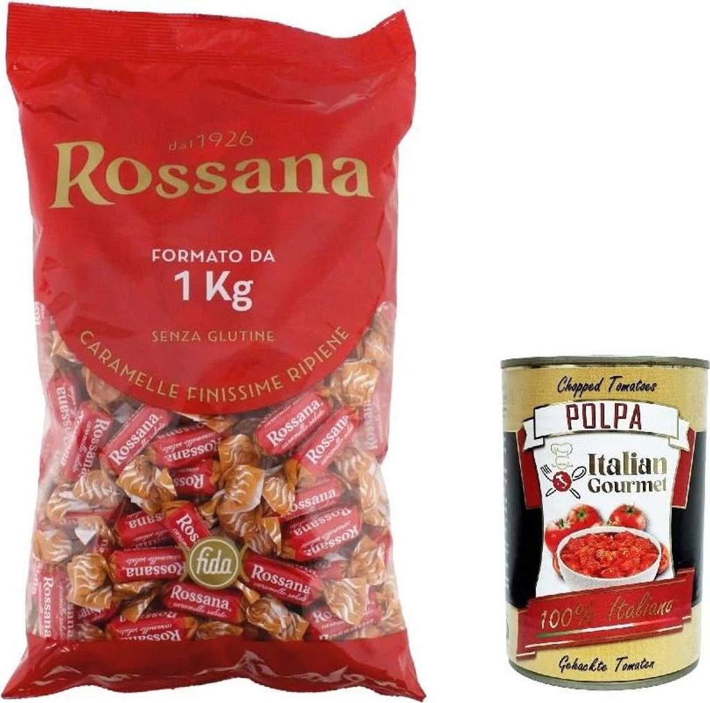 Caramelle Rossana ripene al caramello salato, Salat Produktbild 