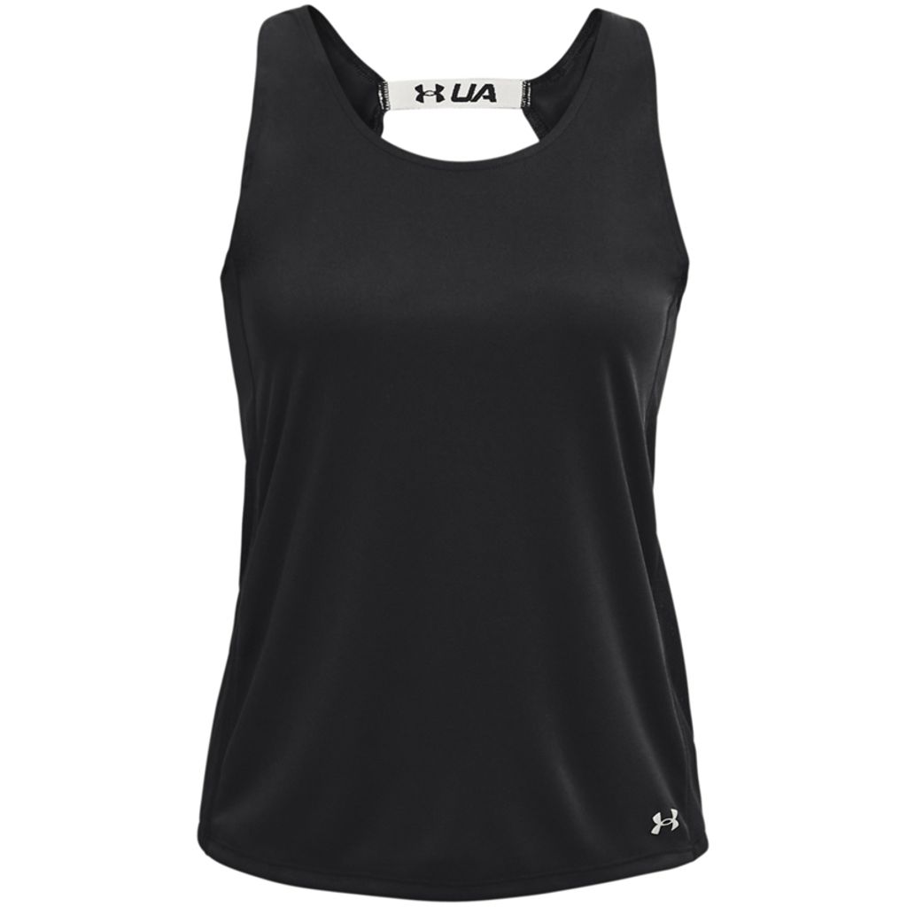 UNDER ARMOUR Fly-By Tank-Top Damen 001 - black/black/reflective M