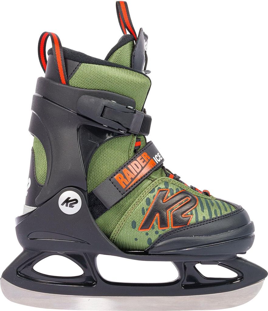K2 RAIDER ICE Schlittschuhe, Größe  29 - 34, green - Produktbild 