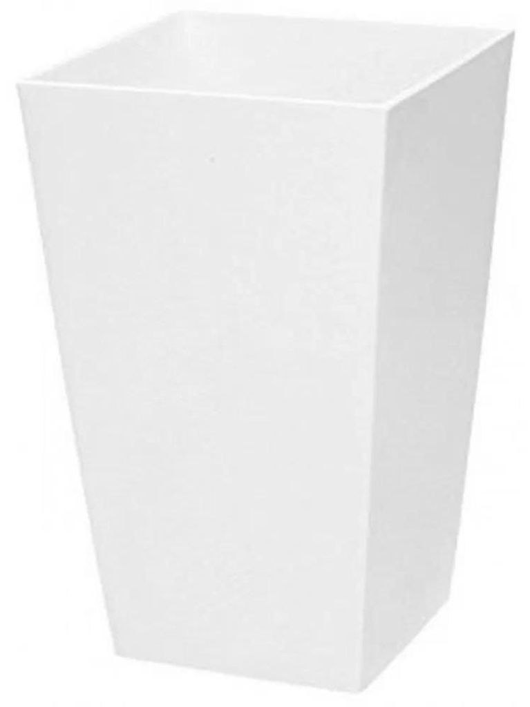 Květináč URBI SQUARE MATT 12,6 cm - barva: bílá Image du produit 