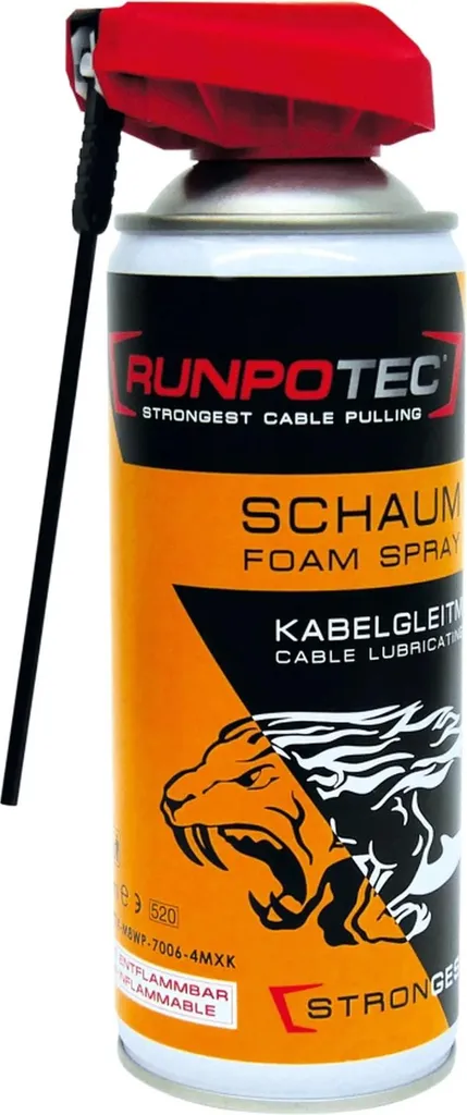 Passaggio Cavi Difficile? Risolvi con RUNPOTEC Schiuma 400ml