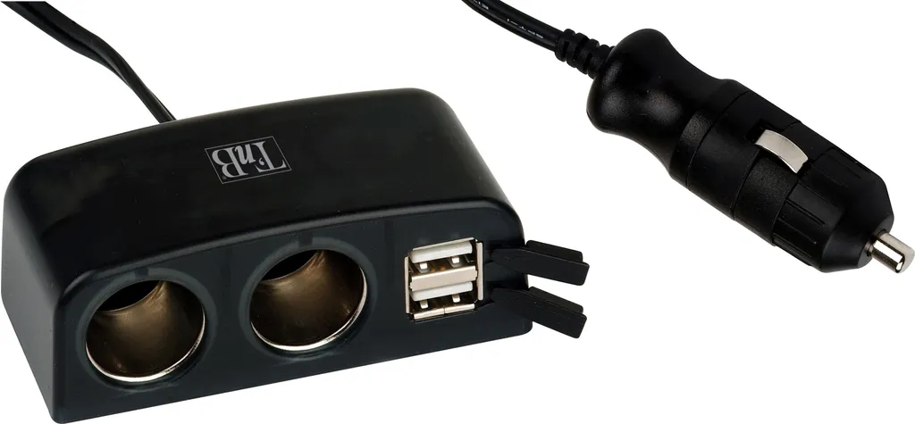 Fiche multiple USB allume-cigare : fini les pannes de batterie en voiture