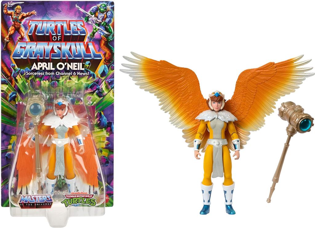 Mattel Games Motu X Tmnt: Turtles Of Grayskull Actionfigur Produktbild 