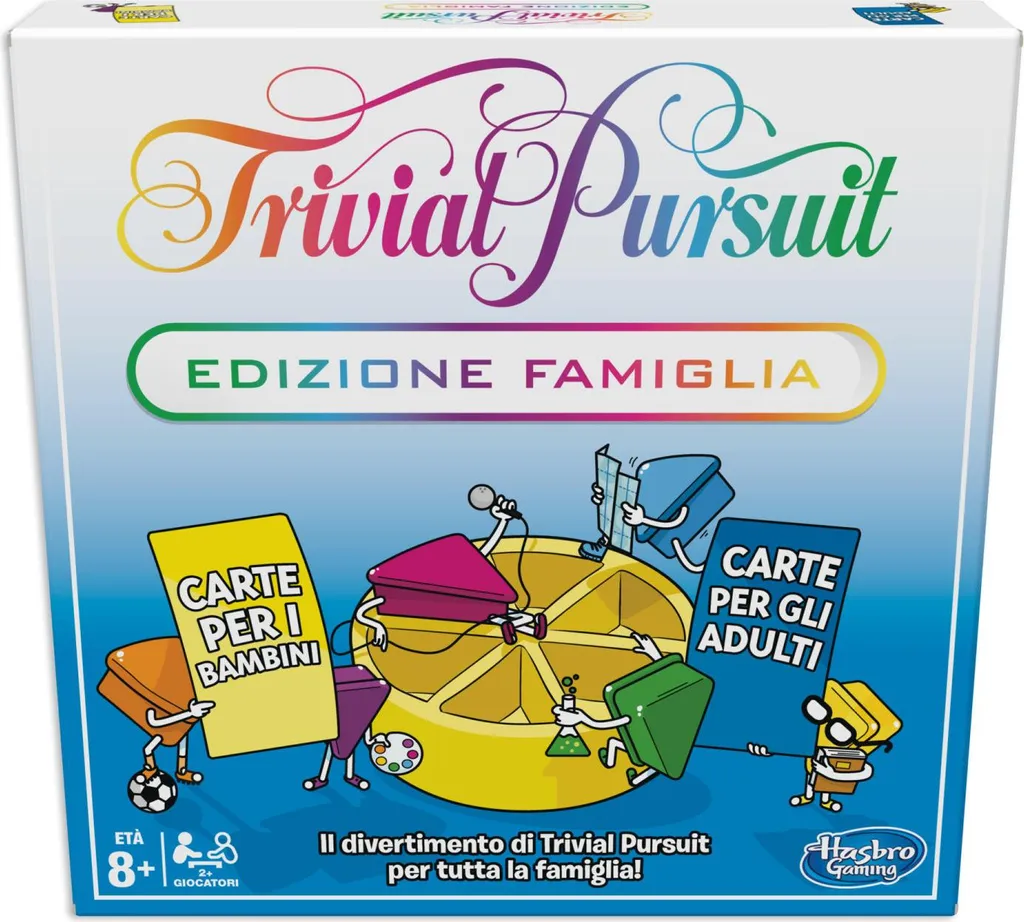 Jeu de plateau éducatif Trivial Pursuit Famille avec questions adaptées