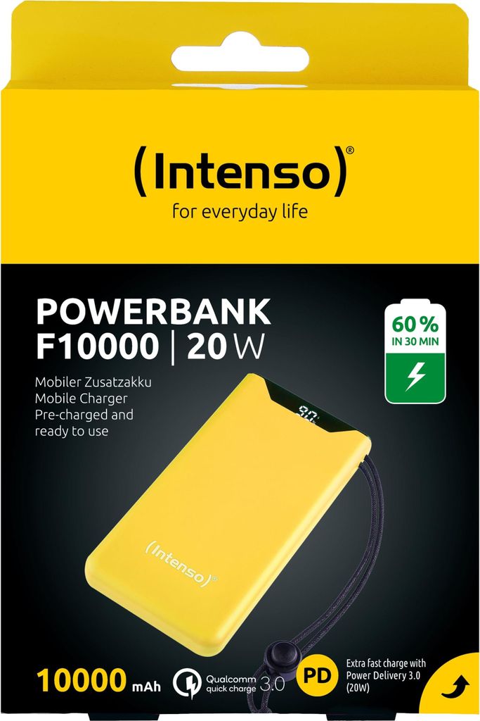 Intenso 7332039, 10000 mAh, Lithium-polymerová (LiPo), Obrázek produktu 