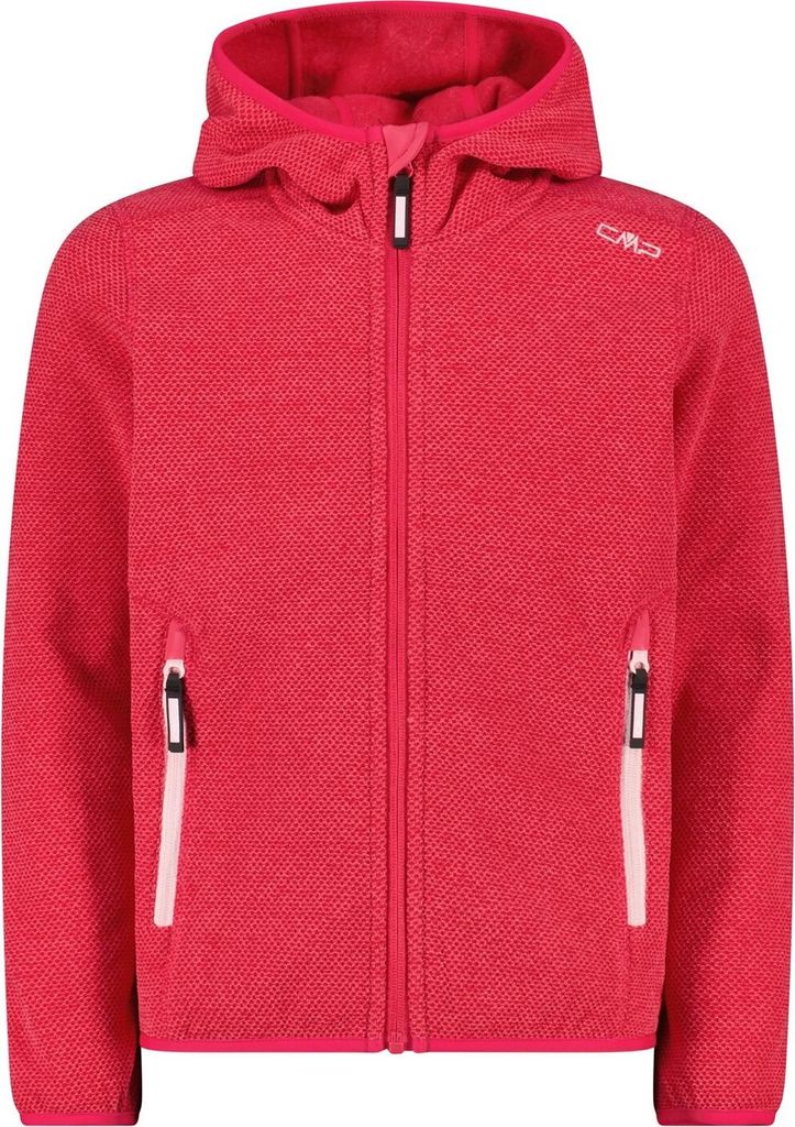 Cmp Kid G Jacket Fix Hood Carminio-Pink Carminio-Pink 116