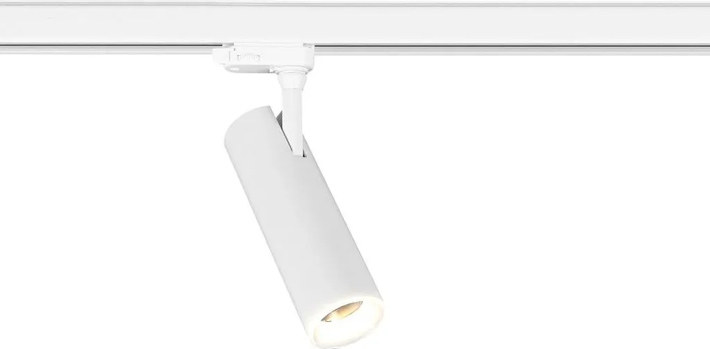 Projecteur LED sur rail triphasé Sumba 20W blanc commutable CCT - 2
