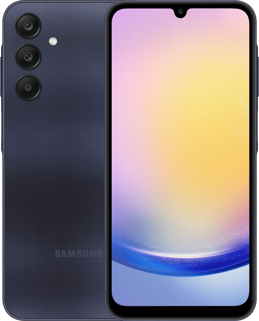 Samsung Galaxy A25 256GB 6RAM 5G EU black Produktbild 