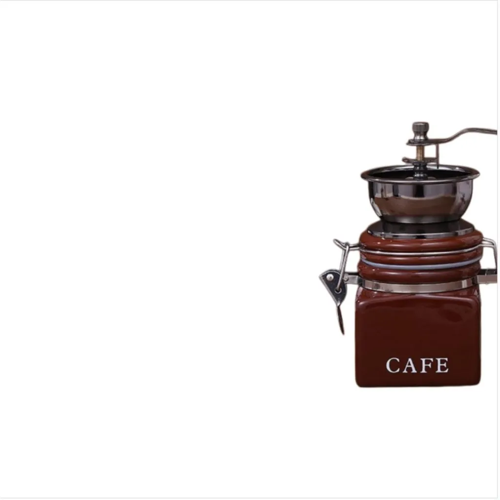 Moulin à café manuel INF avec meule céramique et manivelle robuste - 5
