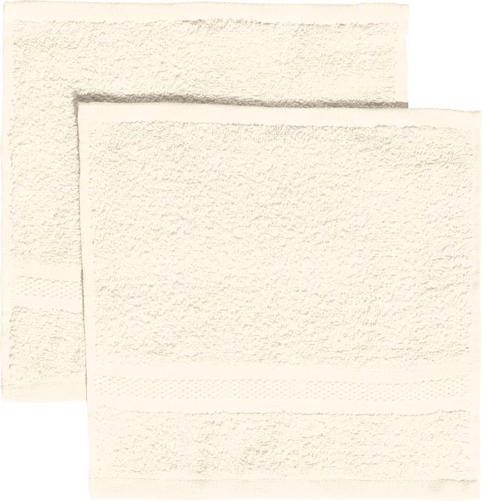 REDBEST Seiftuch Chicago" 2er-Pack creme 30x30 cm"