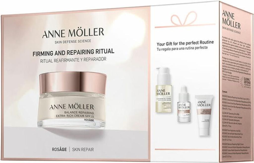 ROSGE EXTRA RICH REBALANCING REPAIRING CREAM SPF 15 SET 4-tlg
