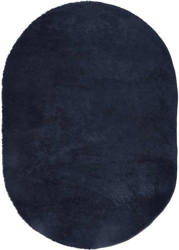 vidaXL Teppich Shaggy Hochflor NAVARRA Marineblau 300x200 cm Polyester