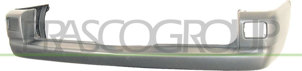 PRASCO Heckstoßstange Stoßfänger Hinten für VW Transporter IV Bus (70B, 70C, 7DB, 7DK, 70J, 70K, 7DC, 7DJ) Transporter IV Kastenwagen