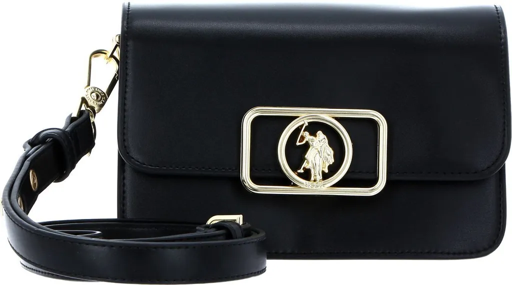 Regala la Borsa Berkeley U.S. POLO ASSN. Nera e Oro - Idea Regalo