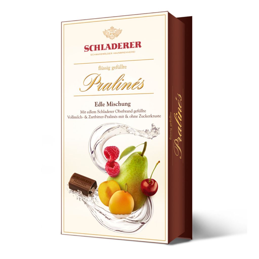 Schladerer Edle Mischung praliny nadziewane brandy owocową Zdjęcie produktu 