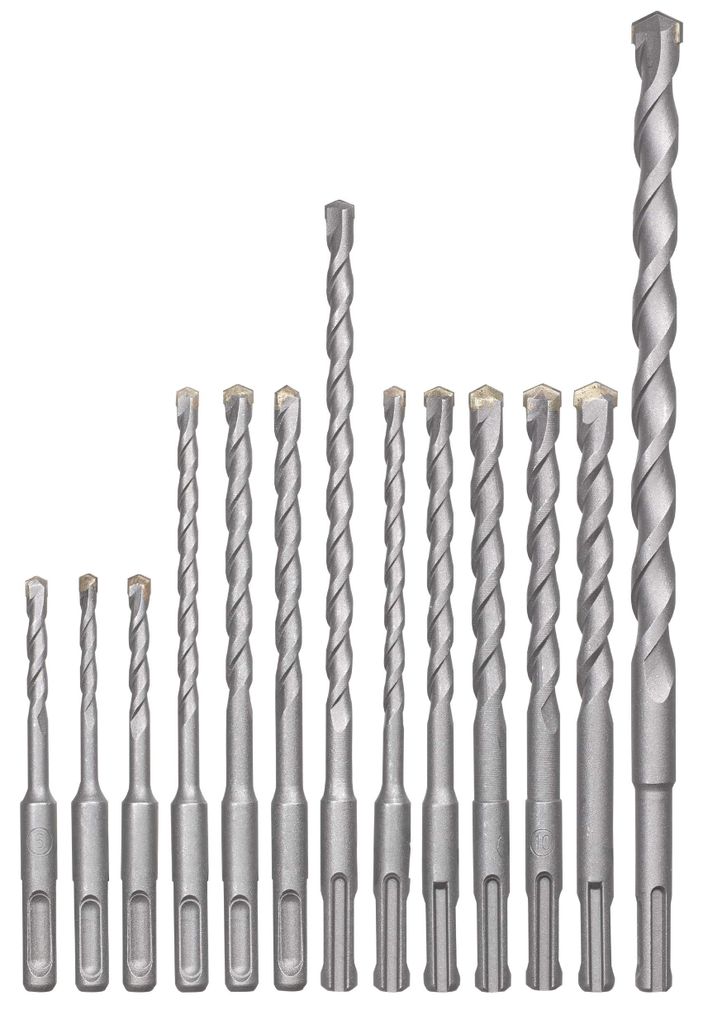 kwb 240280 40Cr steel Hammer drill bit set 12-piece 5 mm, 6 Zdjęcie produktu 